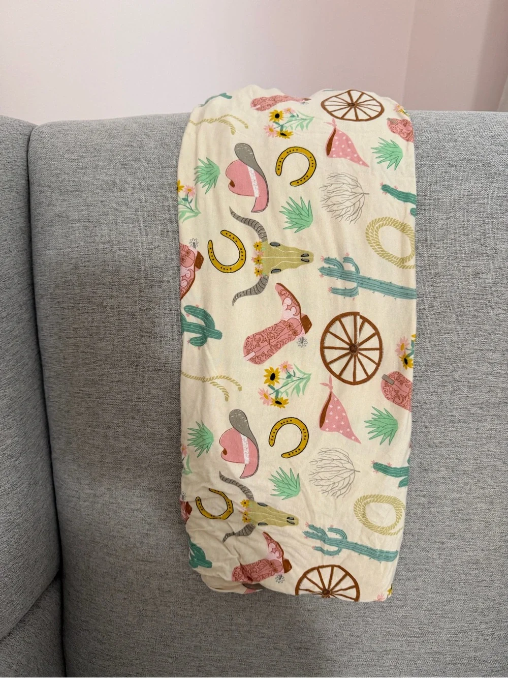 Little Sleepies Ready to Rodeo Crib Sheet